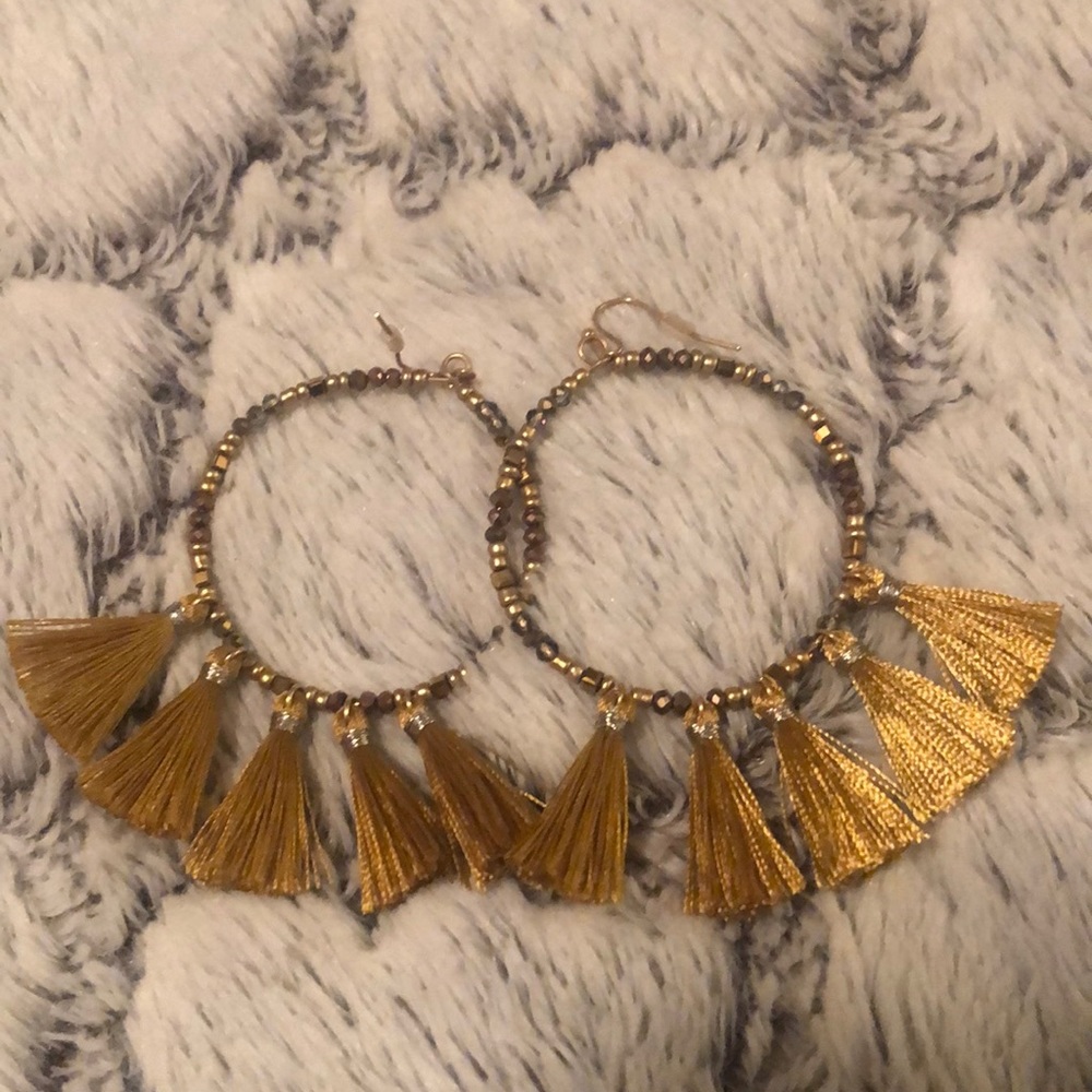 NWOT Altar’d State Tassel Earrings
